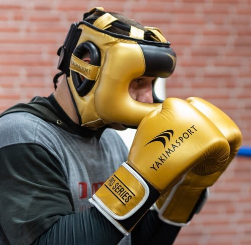 Boxerské rukavice TIGER Gold / Black V - série PRO 2.0 - Image 10