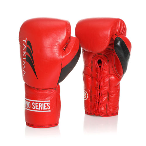 Box rukavice WOLF red L